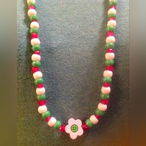 Blooming Flower Bead Necklace